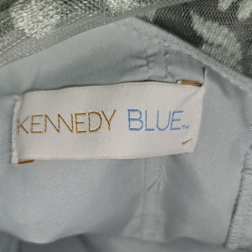 Kennedy Blue Sea Glass Green Bridesmaid Dress Size 18  NWT - Picture 5 of 6